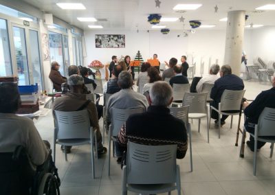 Casa de la caridad de Valencia - Actuación Grupo de clarinetes